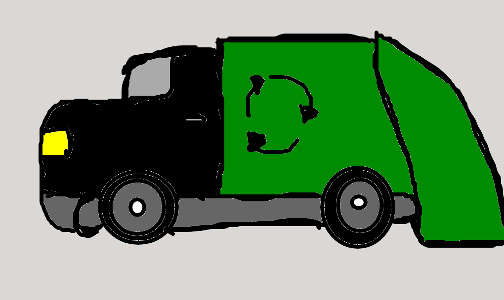 caminhão de lixo