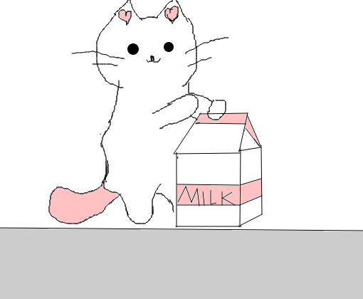 Cat with Milk <3
