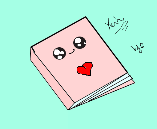 Livro Kawaii - Desenho de kah_otakuh - Gartic