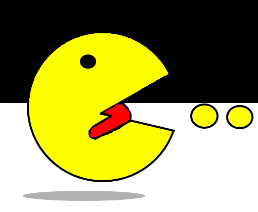 Pac Man está com Fome