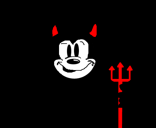 Mickey Obscuro Desenho De Kakarotok Gartic