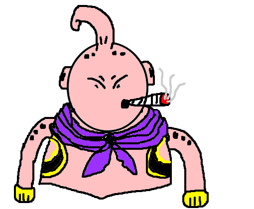 Majin Boo - Desenho de quant - Gartic