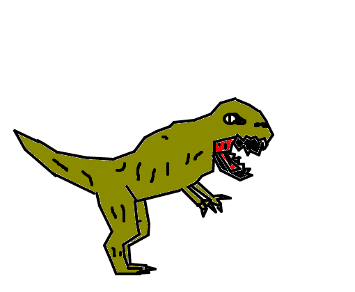 Dinossauro - Desenho de happyexceed - Gartic