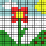 Flor Pixel