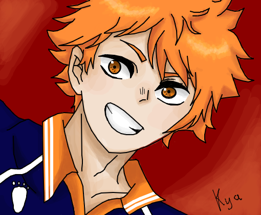 Shouyou Hinata - Desenho de llred - Gartic