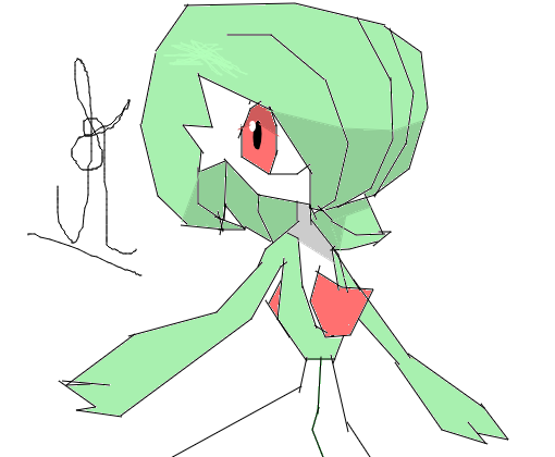 Gardevoir Desenho De Kasumilazumi Gartic