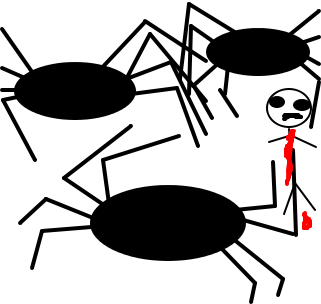 a invasão das aranhas gigantes