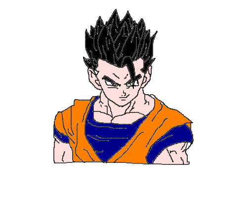 Gohan Mistico Desenho De Kaybernardes Gartic 6493