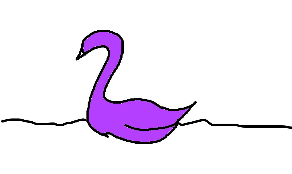 cisne roxo
