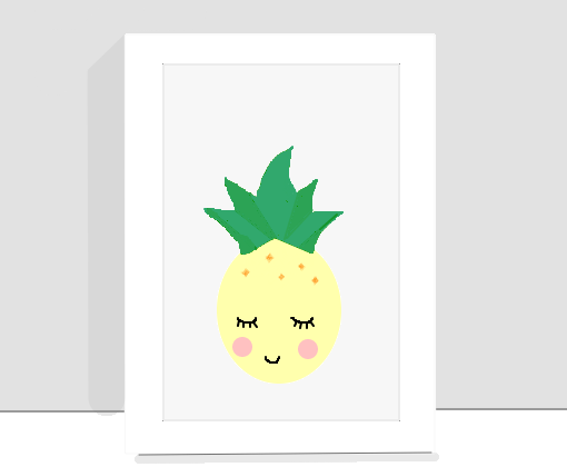 Quadro abacaxi