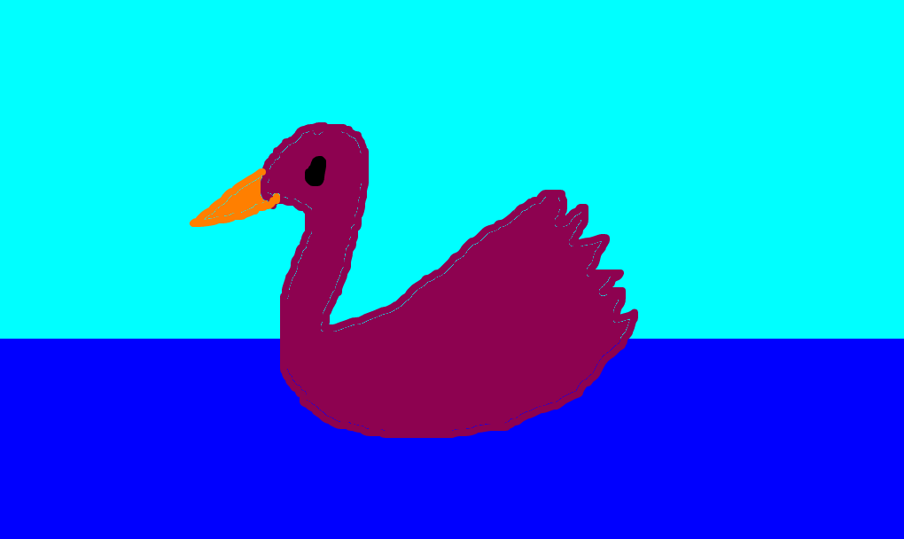 cisne roxo