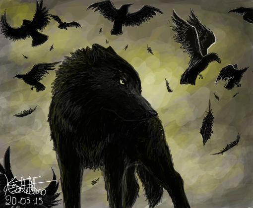 The wolf and the ravens