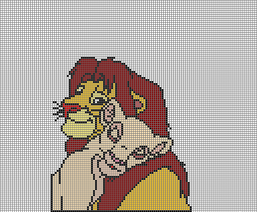 Simba & Nala - O Rei Leão