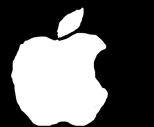 apple logo(descrisão)