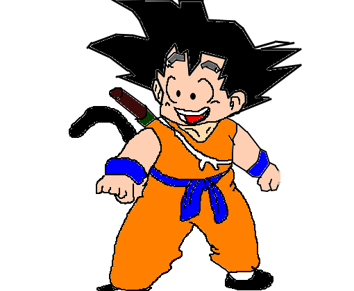 Goku Pequeno - Desenho de mlk_tenebra - Gartic