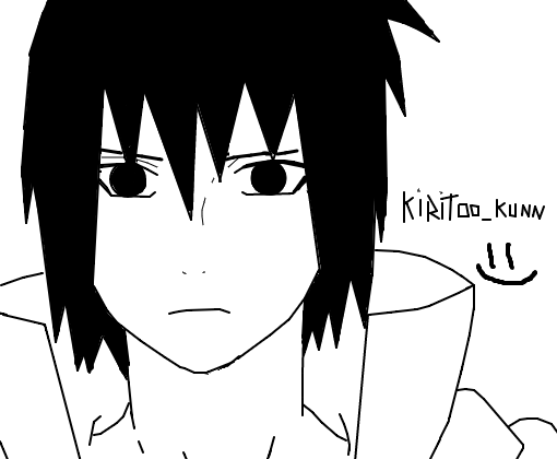 Pequeno Sasuke - Desenho de skkiper - Gartic