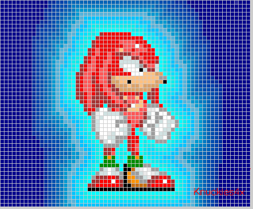 Knuckles Pixel art