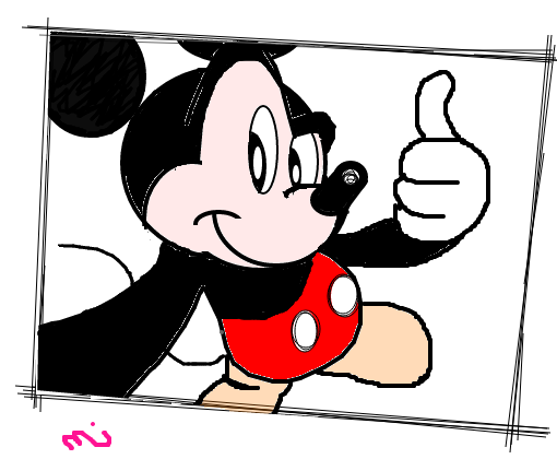 MICKEY / Selfie - Desenho de kratos_kill_666 - Gartic