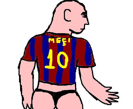 P/ netin favorito Messi careca - Desenho de vovozim_a - Gartic