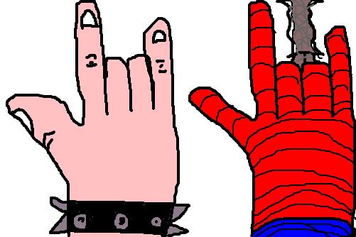 Spiderman no Show de Rock