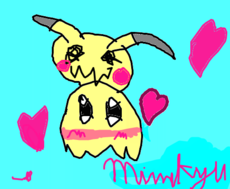 Mimikyu, one of the cutest pokemons