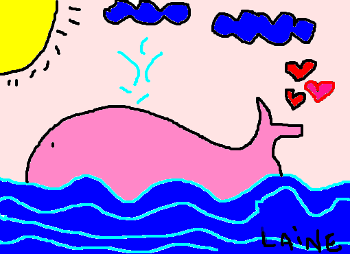 baleia rosa