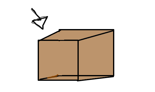 caixa de papelão