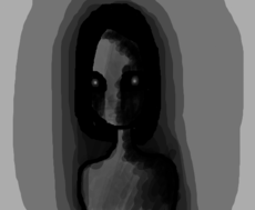 the creepy woman