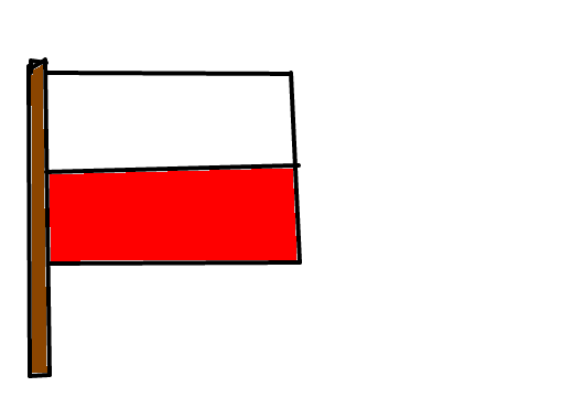 Bandeira Polõnia