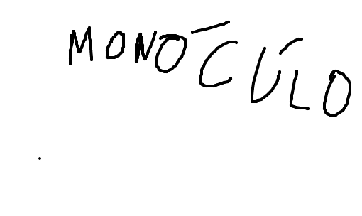 monóculo