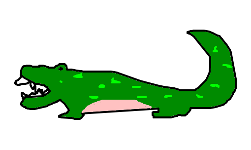 crocodilo das atinhs finas