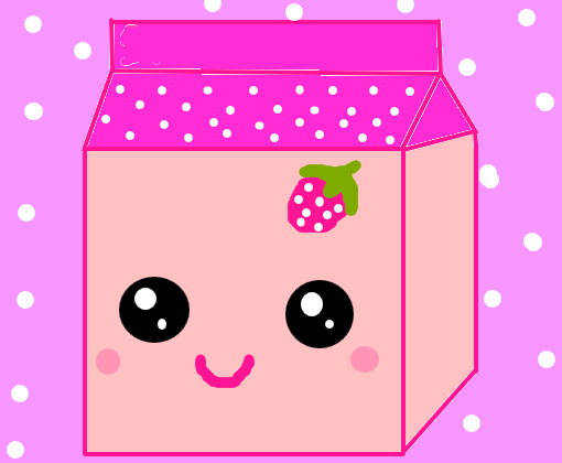 Strawberry Milk Kawaii