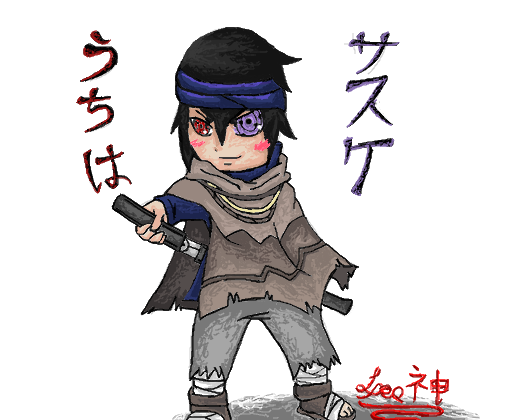 sasuke the last - chibi