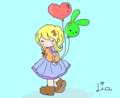 A Menina e os Balões