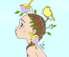 A Menina e os Pássaros