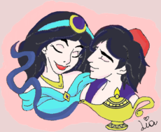 Aladim e Jasmine