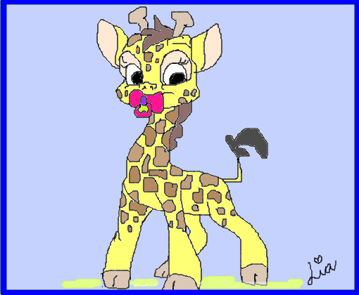 Bebê Girafa