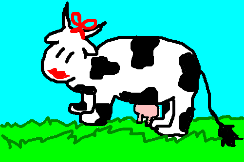 vaca de batom
