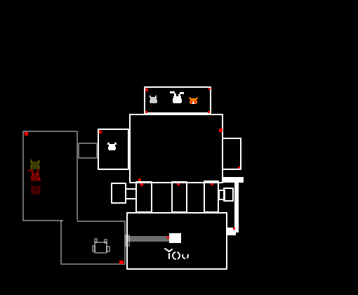 Five Nights At Light\'s Map
