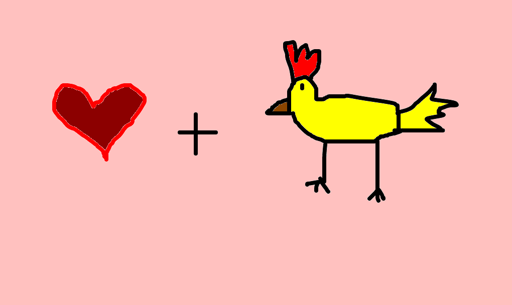 coração de frango