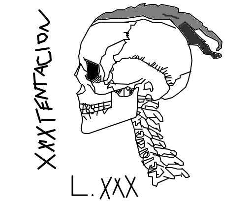 XXXTentacion Skull