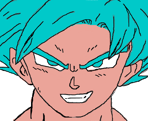 Goku Sayajin blue
