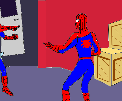 spider man - clones/meme - Desenho de lllcs - Gartic