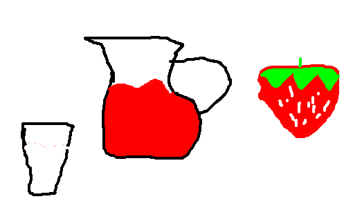 suco de morango