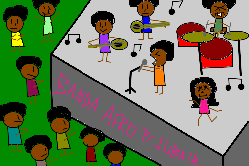 Banda Afro pro Jubair