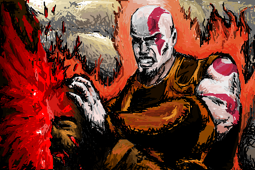 Furious Kratos