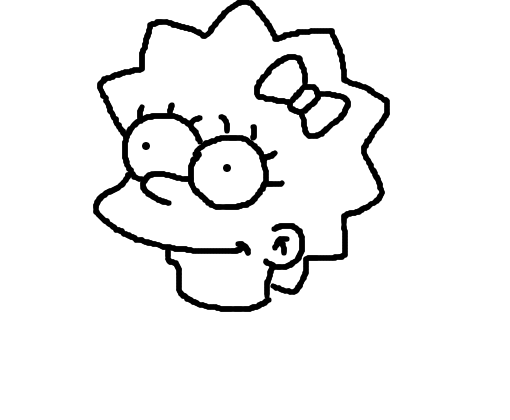 Lisa Simpsons - Desenho de luannabittencourt - Gartic