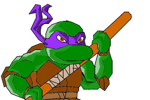As Tartarugas Ninja - Desenho de donatello - Gartic