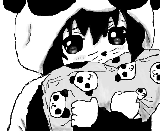 Panda Kawaii - Desenho de karenamane - Gartic