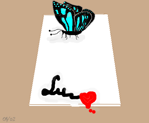 lonely butterfly